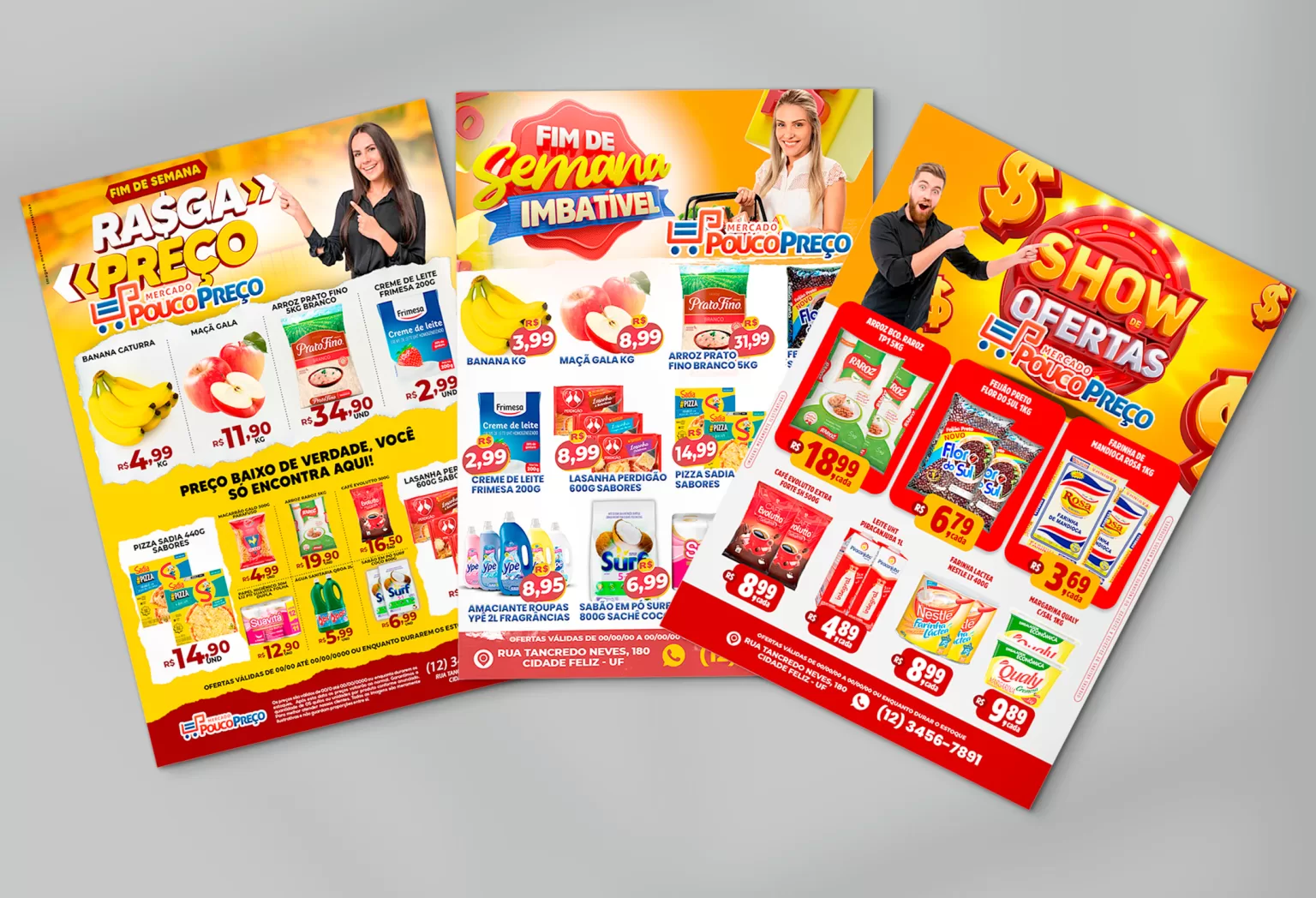 Encartes para supermercado